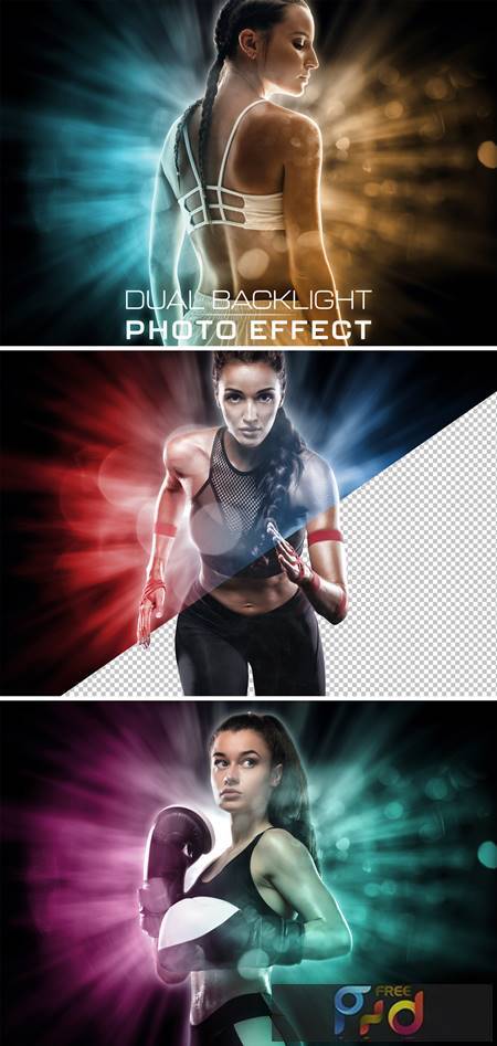 FreePsdVn.com 2111064 ACTION dual backlight photo effect mockup with two glowing color 442990448