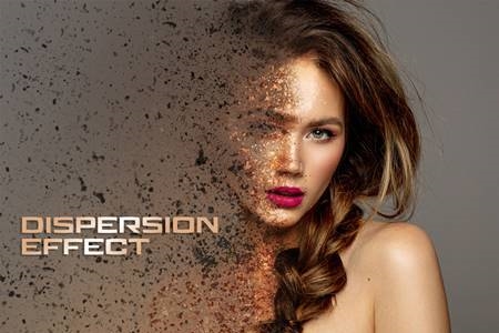 FreePsdVn.com 2111087 ACTION dispersion photo effect with dust mockup 403657930 cover