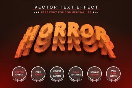 Freepsdvn.com 2111132 Vector Horror Editable Text Effect Font Style Aua53nd Cover