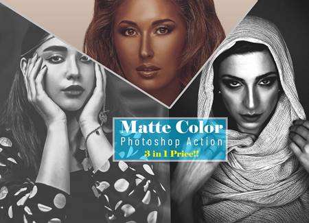 FreePsdVn.com 2111255 ACTION matte color photoshop action 6602945 cover