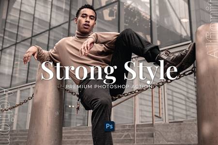 Freepsdvn.com 2111297 Action Strong Style Photoshop Action 2wdy7bl Cover