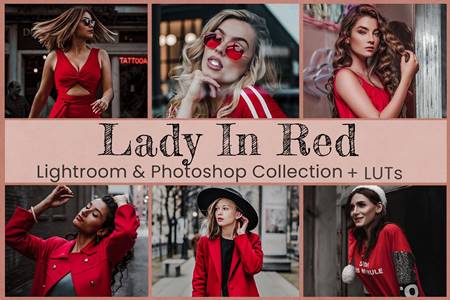 FreePsdVn.com 2111373 PRESET lady in red lightroom photoshop luts 6633132 cover