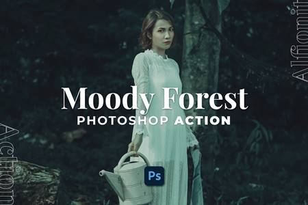FreePsdVn.com 2112239 ACTION moody forest photoshop action vp4d9fp cover