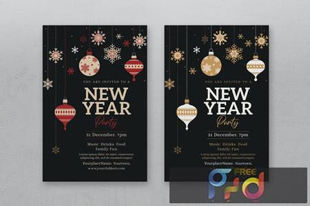 FreePsdVn.com 2112440 TEMPLATE new year party flyer hghgbjy