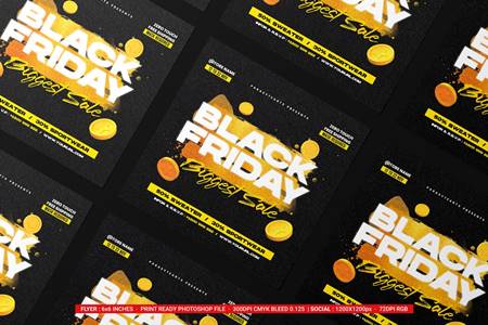 FreePsdVn.com 2112502 TEMPLATE black friday sale flyer 4ppv4yy cover