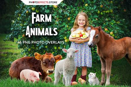 FreePsdVn.com 2112521 ACTION 46 farm animals photo overlays 6652852 cover