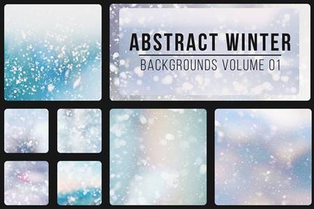 FreePsdVn.com 2201182 STOCK abstract winter backgrounds vol 01 6793599 cover