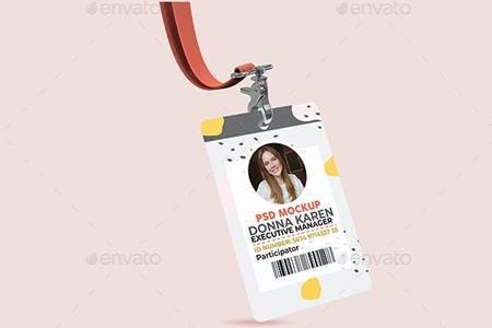 FreePsdVn.com 2201232 MOCKUP corporate id card with lanyard psd mockup 24204074 cover