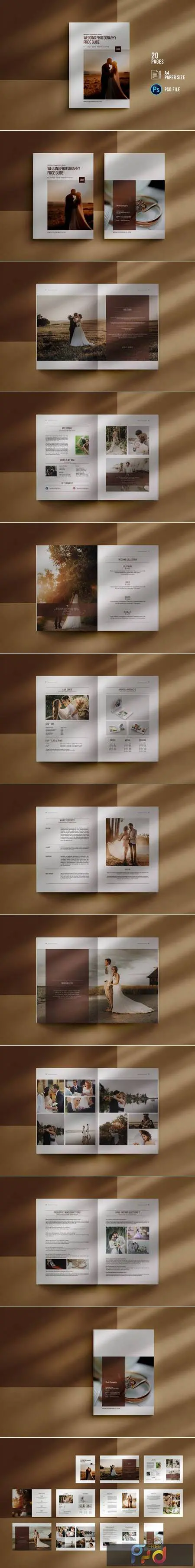 Wedding Photography Price Guide B468PT7 - FreePSDvn