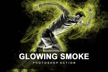 FreePsdVn.com 2201476 ACTION glowing smoke photoshop action 6800298 cover
