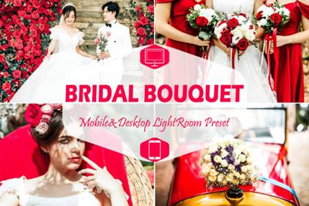 FreePsdVn.com 2202029 PRESET 10 bridal bouquet lightroom presets 23958893 cover