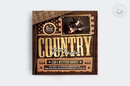 FreePsdVn.com 2202255 TEMPLATE country music flyer template v8 2juqmmb cover
