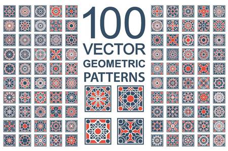 FreePsdVn.com 2202349 VECTOR 100 vector ornamental patterns 3510440 cover