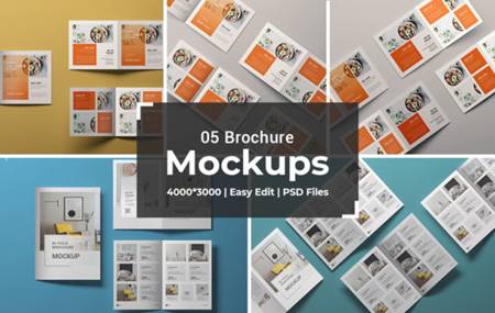 FreePsdVn.com 2203182 MOCKUP 05 bi fold brochure mockups 25396219 cover