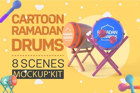 FreePsdVn.com 2203216 MOCKUP cartoon ramadan drums kit 7019906 cover
