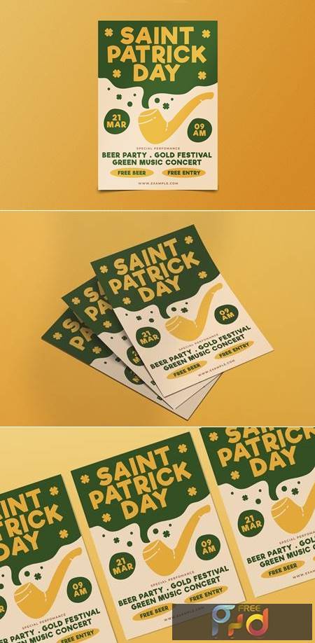 Saint Patrick Day Flyer 3BVSKJU 1