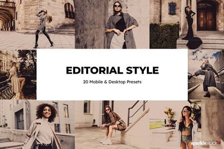 FreePsdVn.com 2203421 PRESET 20 editorial style lightroom presets and luts klz52s7 cover