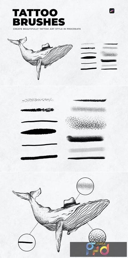 10 Best Tattoo Brushes for Procreate  JUST Creative