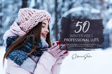 FreePsdVn.com 2204059 PRESET 50 winter vibes luts and presets pack nalght8 cover