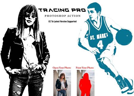 FreePsdVn.com 2204074 ACTION tracing pro photoshop action 7077477 cover