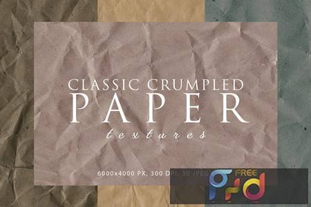 Freepsdvn.com 2204099 Stock Classic Crumpled Paper Textures Uphkzlp