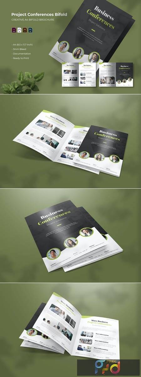 Project Conferences - Bifold Brochure GVTC9JE 1