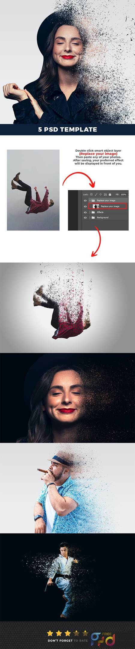 Dispersion Photo Effect Template 36915739 1