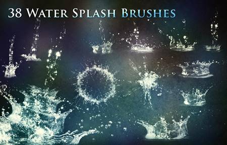 FreePsdVn.com 2204322 ACTION 38 water splash brushes 1482189 cover