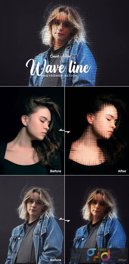 Wave Effect Action For Photoshop 7111275 1