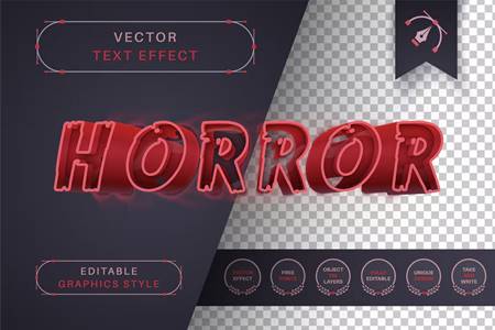 Freepsdvn.com 2204528 Vector Horror Stroke Editable Text Effect Font Style Sc6tk5w Cover