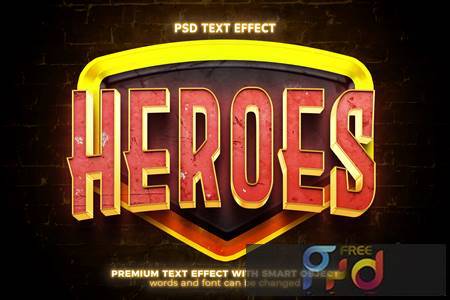 Freepsdvn.com 2205010 Mockup Heroes 3d Editable Psd Text Effect 36608332