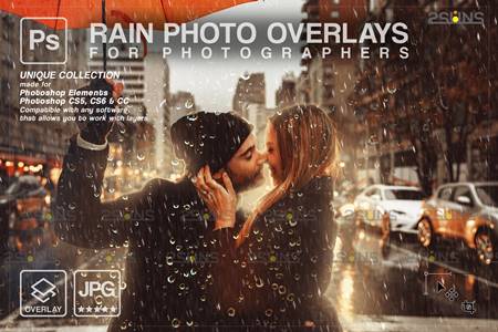 Freepsdvn.com 2205124 Stock Rain Photoshop Overlays 6964341 Cover
