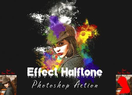 FreePsdVn.com 2205217 ACTION effect halftone photoshop action 7175898 cover