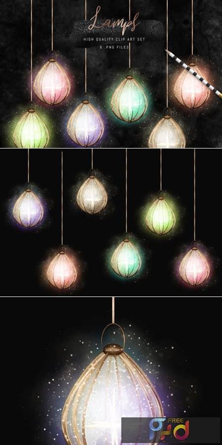 FreePsdVn.com 2205296 STOCK lamps cliparts modern pendant lights 29607391