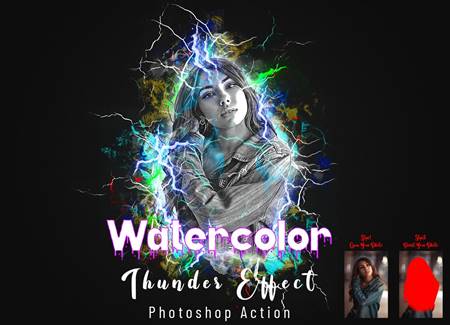 FreePsdVn.com 2205527 ACTION watercolor thunder effect ps action 7230409 cover