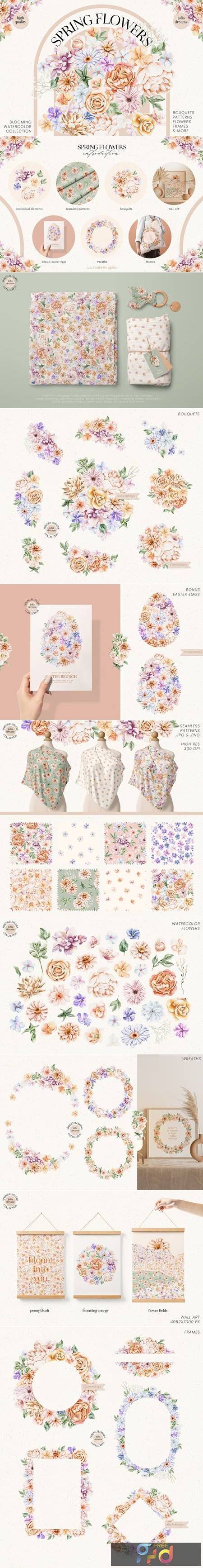 Spring Flowers Collection 6938205 1