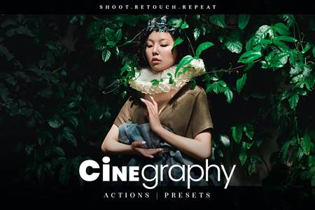 FreePsdVn.com 2206005 PRESET cinegraphy actions and presets 65nvrvg cover