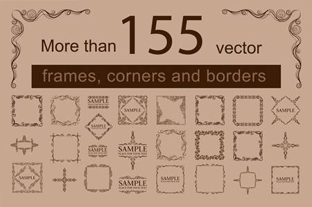 FreePsdVn.com 2206248 VECTOR vector frame and corners 1807361 cover