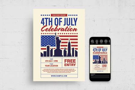 FreePsdVn.com 2206249 TEMPLATE 4th of july flyer template g56mq8l cover