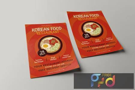 FreePsdVn.com 2206266 VECTOR korean street food 2 flyer template ey952j2