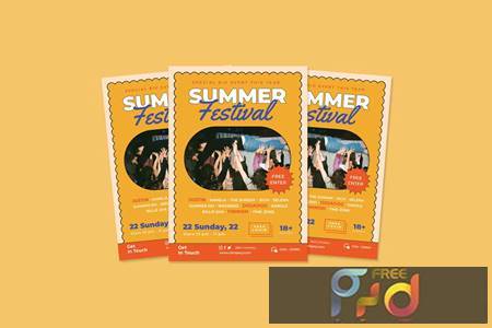 Summer Music Festival Flyer Vol.07 QW5TKXG 1