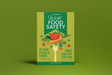 FreePsdVn.com 2207299 TEMPLATE world food safety day flyer p7dqa95 cover