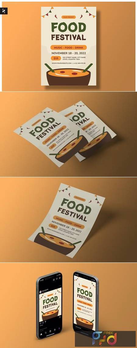 FreePsdVn.com 2207376 TEMPLATE food festival flyer eupyjfv