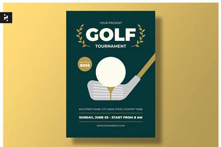 FreePsdVn.com 2207378 TEMPLATE golf tournament flyer py67beg cover