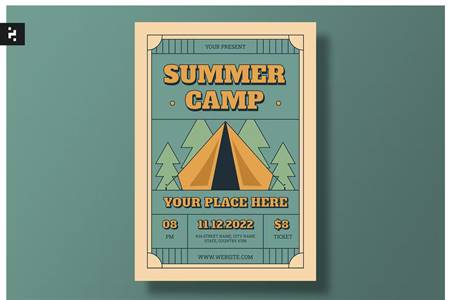 FreePsdVn.com 2207389 TEMPLATE summer camp flyer 8tc97su cover