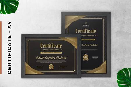 FreePsdVn.com 2207447 TEMPLATE gold vintage classic certificate lvvek49 1