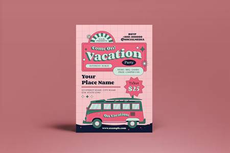 FreePsdVn.com 2208002 TEMPLATE vacation flyer nulgdyn cover