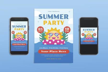 FreePsdVn.com 2208053 TEMPLATE summer party flyer mwd2lwt 1