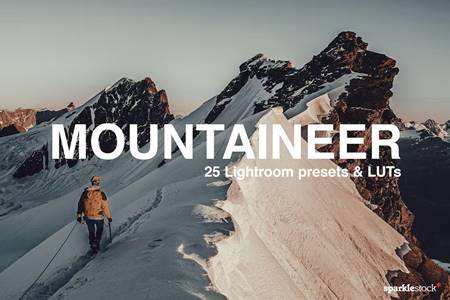 Freepsdvn.com 2208222 Preset 25 Mountaineer Lightroom Presets And Luts Tphhs76 Cover