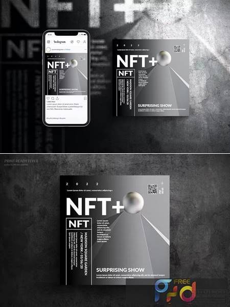 NFT Release- Square - Print + Social Post 5D9QMPE 1